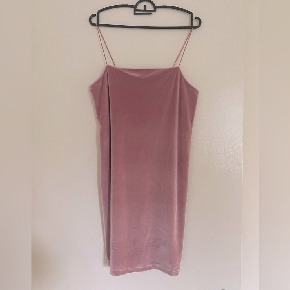ASOS Pink Spaghetti Strap Dress